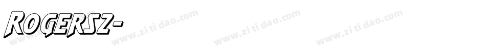Rogers2字体转换