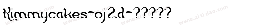 Kimmycakes-oj2d字体转换