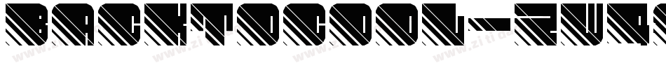 Backtocool-Zw48字体转换