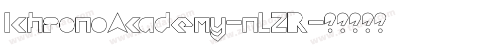 IchronoAcademy-nl2R字体转换 IchronoAcademy-nl2R字体转换