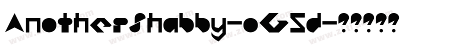 AnotherShabby-oG5d字体转换