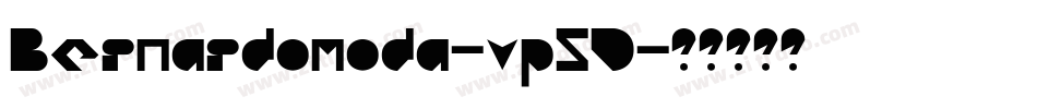 Bernardomoda-vp5D字体转换
