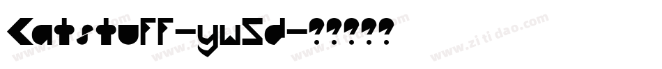 Catstuff-yw5d字体转换