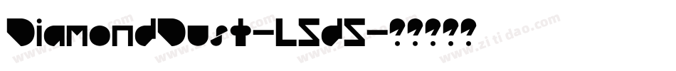 DiamondDust-L5d5字体转换