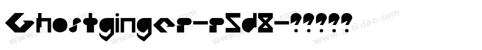 Ghostginger-r5d8字体转换