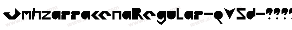 JmhzarracenaRegular-qV5d字体转换