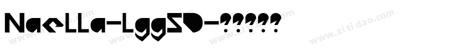 Naella-lgg5D字体转换
