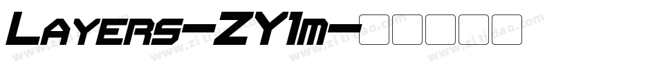 Layers-ZY1m字体转换