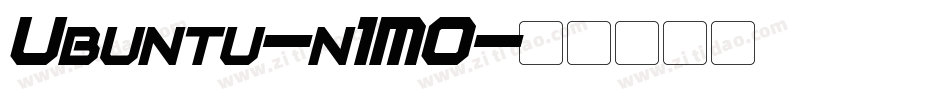 Ubuntu-n1M0字体转换