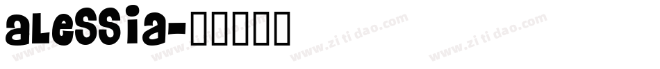 Alessia字体转换