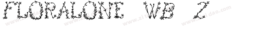Floralone-wB3Z字体转换