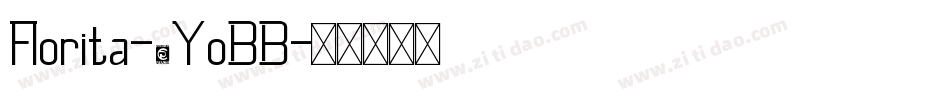 Florita-9YoBB字体转换