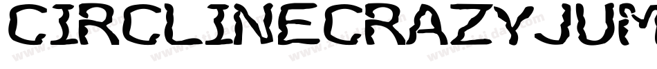 CirclinecrazyjumpedOutline-4n6l字体转换