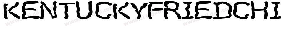 Kentuckyfriedchickenfont-vA3A字体转换