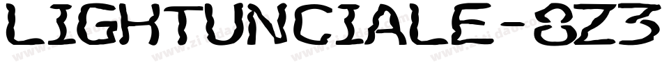 Lightunciale-8Z3A字体转换