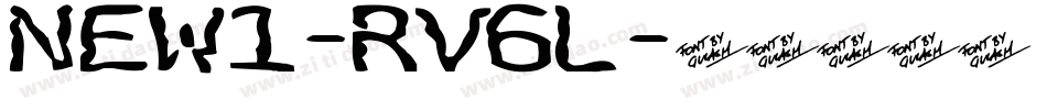 New1-rv6L字体转换