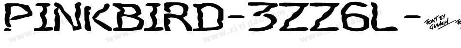PinkBird-3zZ6L字体转换