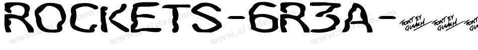Rockets-6R3A字体转换