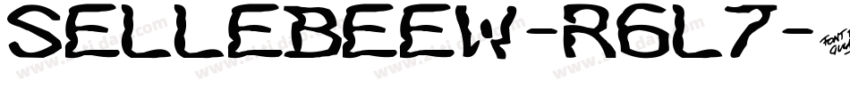 Sellebeew-r6l7字体转换 Sellebeew-r6l7字体转换