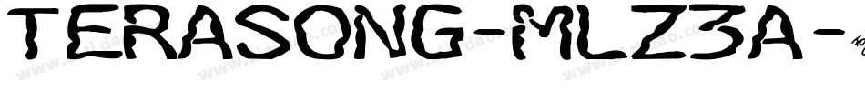 Terasong-mLZ3a字体转换