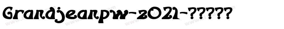 Grandjeanpw-z02l字体转换