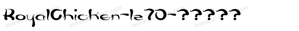 RoyalChicken-lz7D字体转换