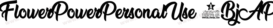 FlowerPowerPersonalUse-7BjAP字体转换