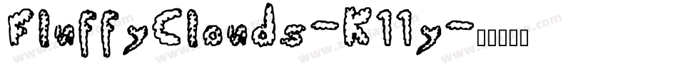 FluffyClouds-K11y字体转换