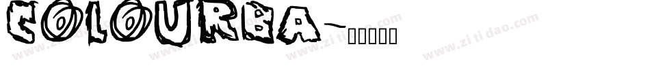 colourba字体转换