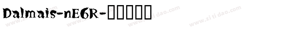 Dalmais-nE6R字体转换