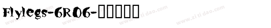 Flylegs-6R06字体转换
