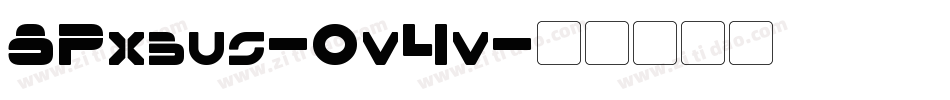 8Pxbus-0v4v字体转换