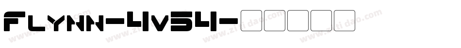 Flynn-4v54字体转换