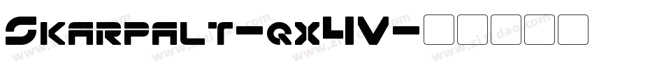 Skarpalt-qx4V字体转换 Skarpalt-qx4V字体转换