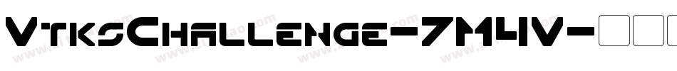 VtksChallenge-7M4V字体转换 VtksChallenge-7M4V字体转换