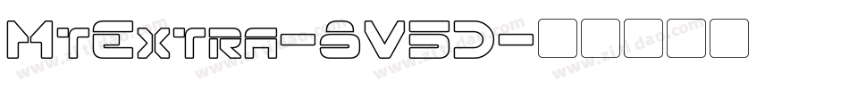 MtExtra-8V5D字体转换