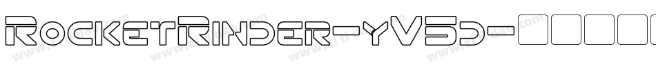 RocketRinder-yV5d字体转换