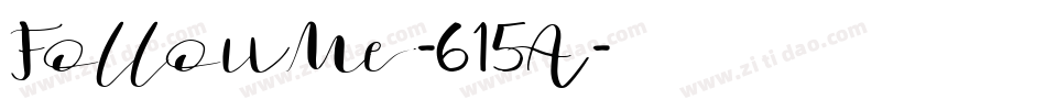 FollowMe-615A字体转换