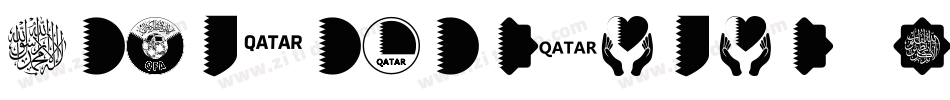 FontColorQatar-4a0D字体转换