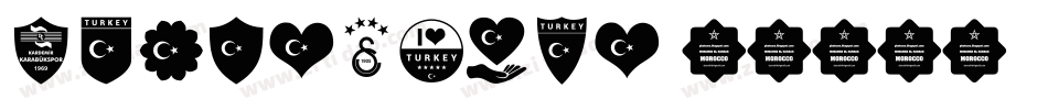 turkeyface字体转换