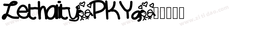 Lethality-PKYg字体转换 Lethality-PKYg字体转换