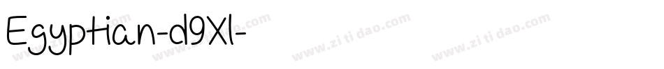 Egyptian-d9Xl字体转换