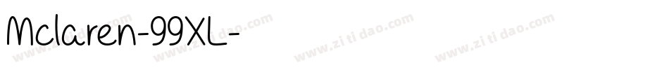 Mclaren-99XL字体转换