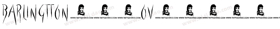 Barlingtton-28ov字体转换
