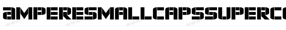 AmpereSmallcapsSupercondensed-55qL字体转换