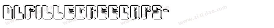 DLFillegreeCaps字体转换