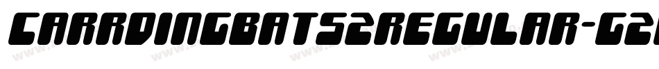 Carrdingbats2Regular-g2q字体转换