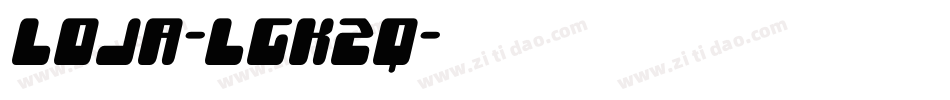 Loja-lgK2q字体转换