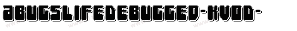 ABugsLifeDebugged-KVoD字体转换