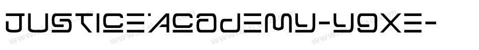 JusticeAcademy-y9xe字体转换